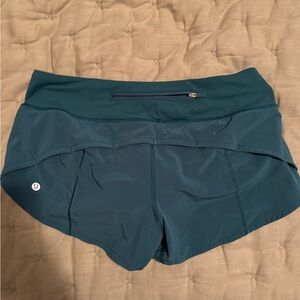 Lululemon Athletica Blue Athletic Shorts Lightweight Design